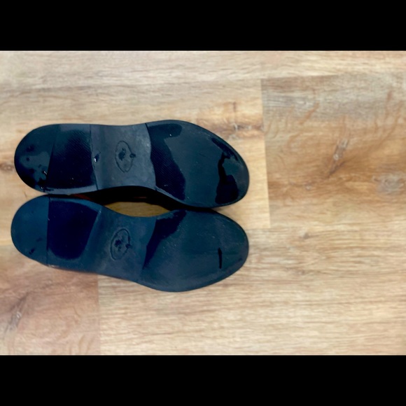 Men PRADA BLACK LUXURY LEATHER SHOES, made in Italy,  US SIZE 6.5 - Picture 6 of 7